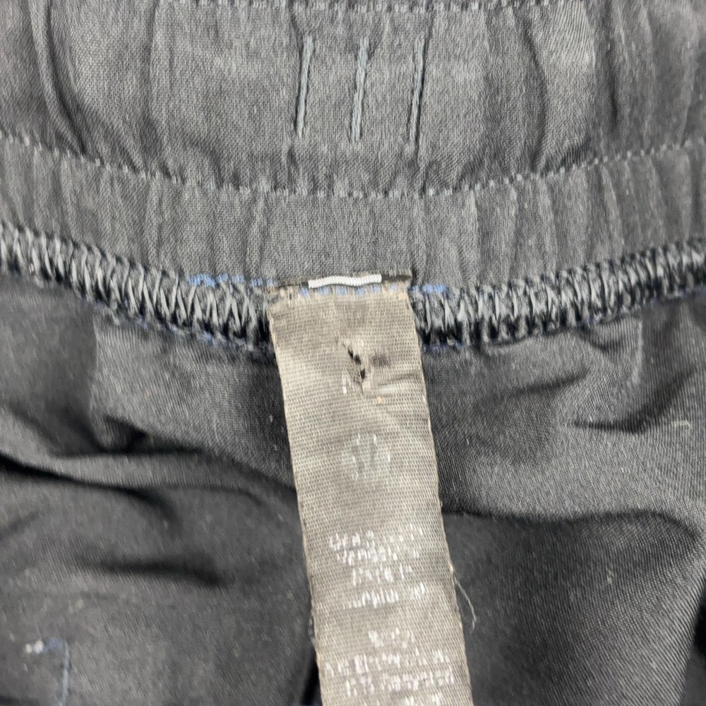 Lululemon Jogger Pants Mens Medium Blue Woven Slim Tapered Drawstring Zip Pocket - Picture 7 of 14